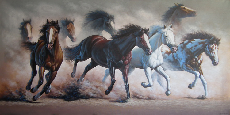  Lukisan Kuda  Uus Kusmana Paintings